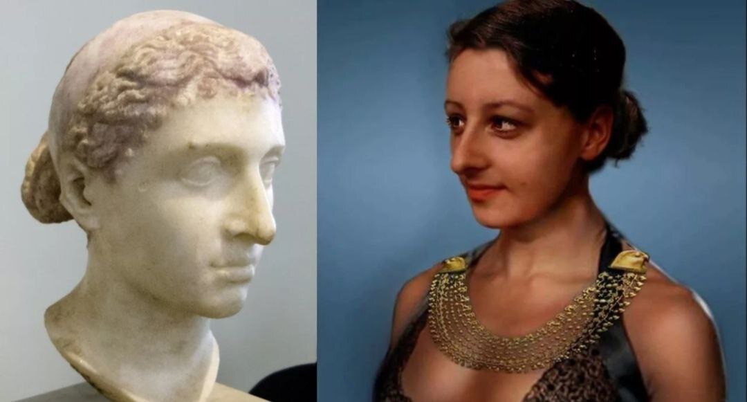 Реконструкция внешности Клеопатры. Фото из свободного доступа