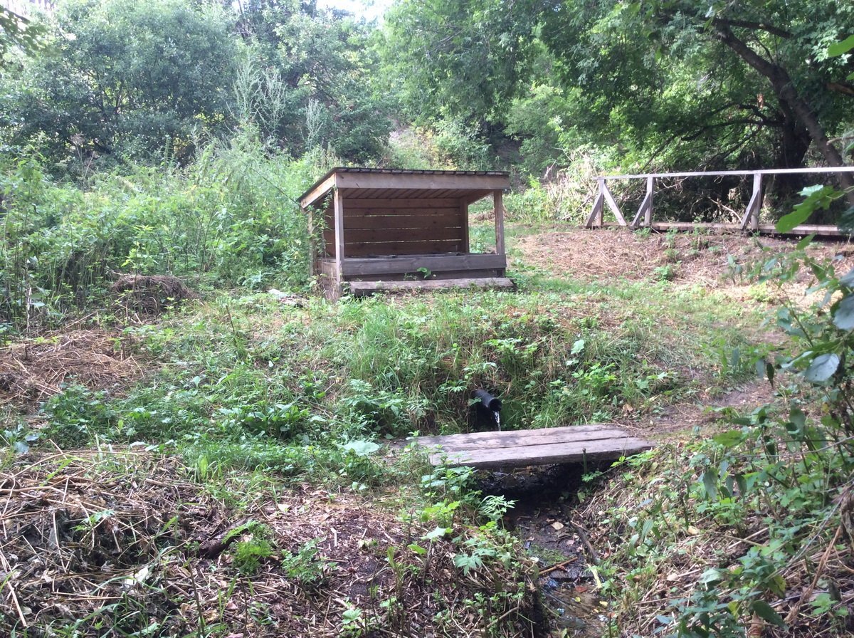 Родник на ул. Сызранской. Фото не моё. Я как-то про фотки совсем забыла, но сняла видео, его можно увидеть у меня в роликах на канале