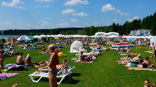 Шикарное начало лета на Торбеевом озере в Подмосковье.