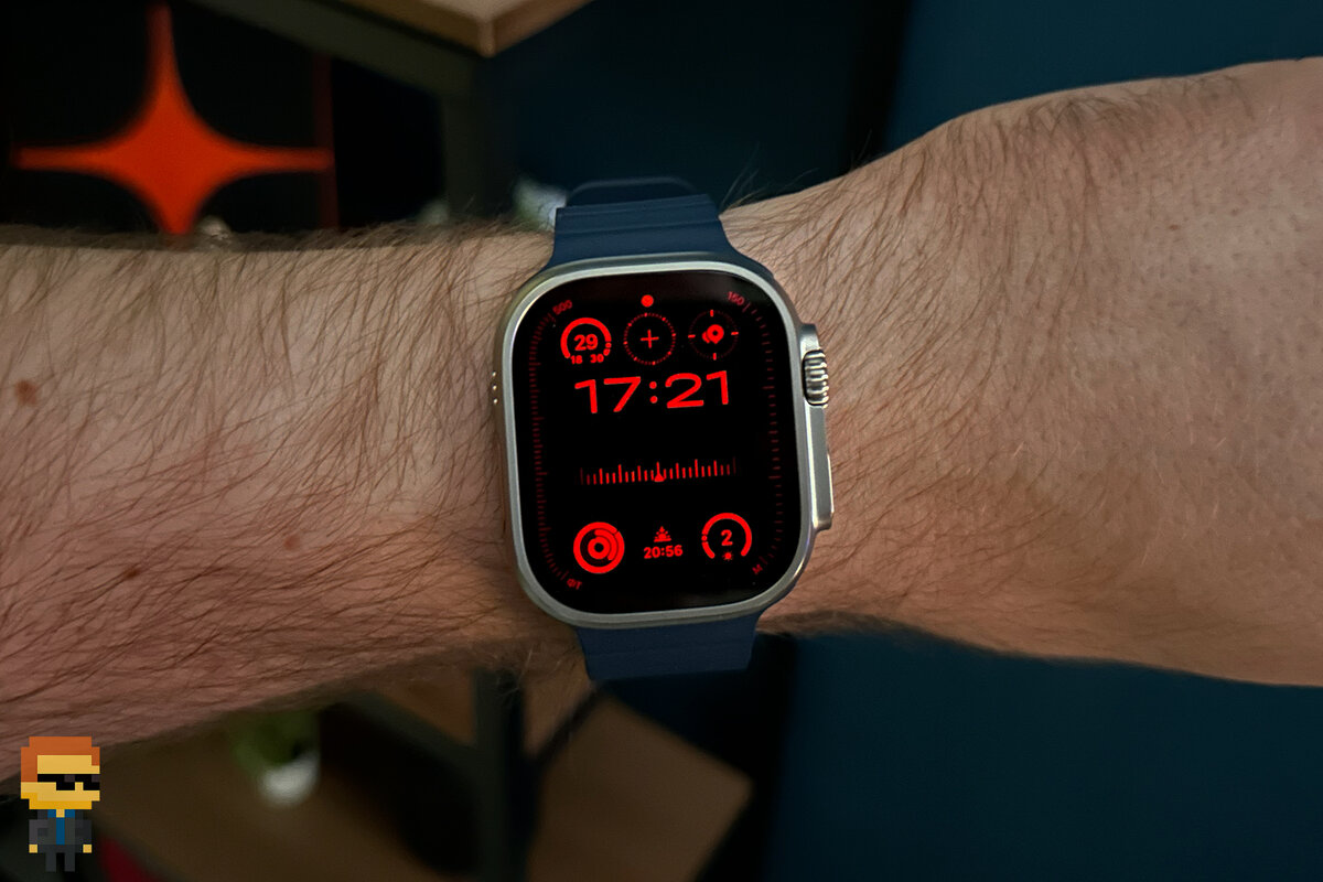 Apple watch ultra indigo