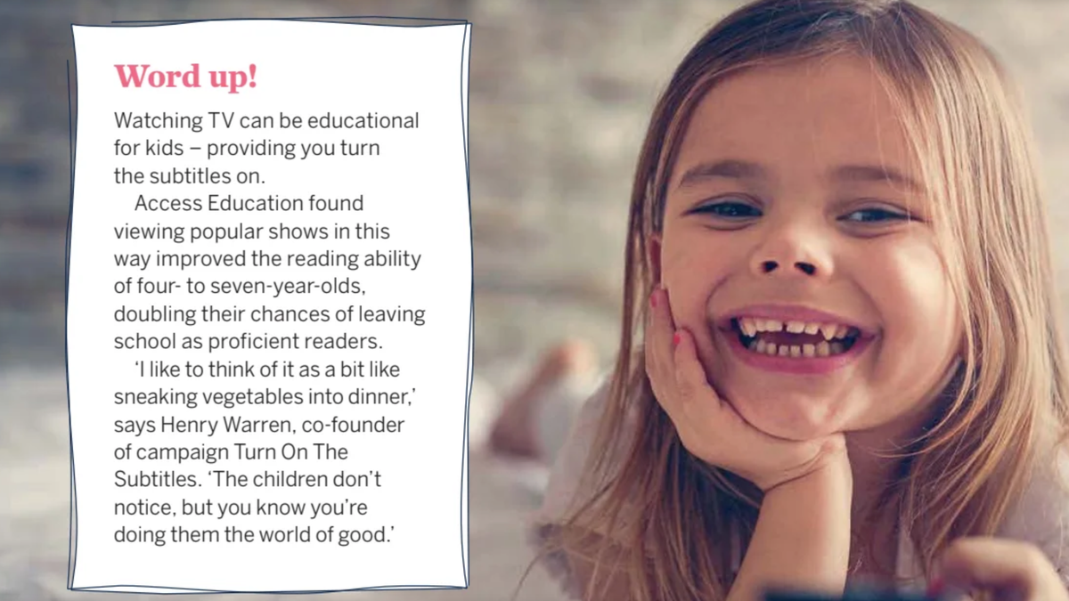 Небольшая статья про повышение уровня грамотности у детей в возрасте 4-7 лет. Британский журнал Psychologies, июнь 2024