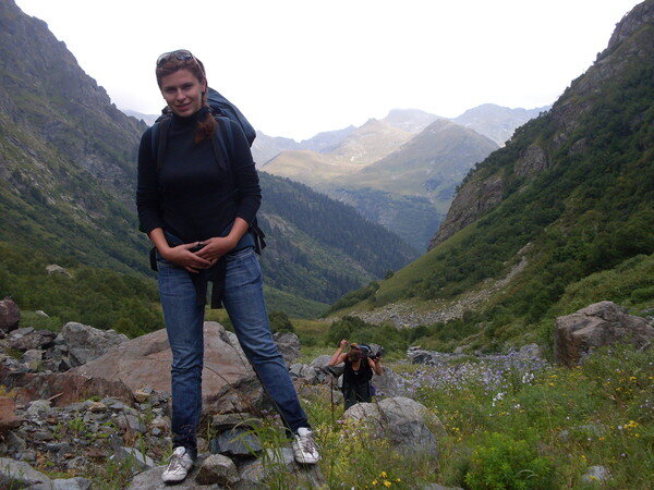 2009 год, мой первый поход через горы к морю Псебай - Красная Поляна 😊