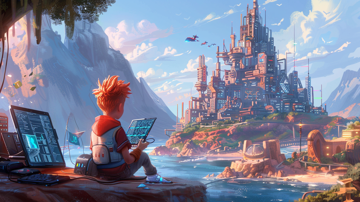 Нет, не залипание в сторонние программы! Pictured by Midjourney bot