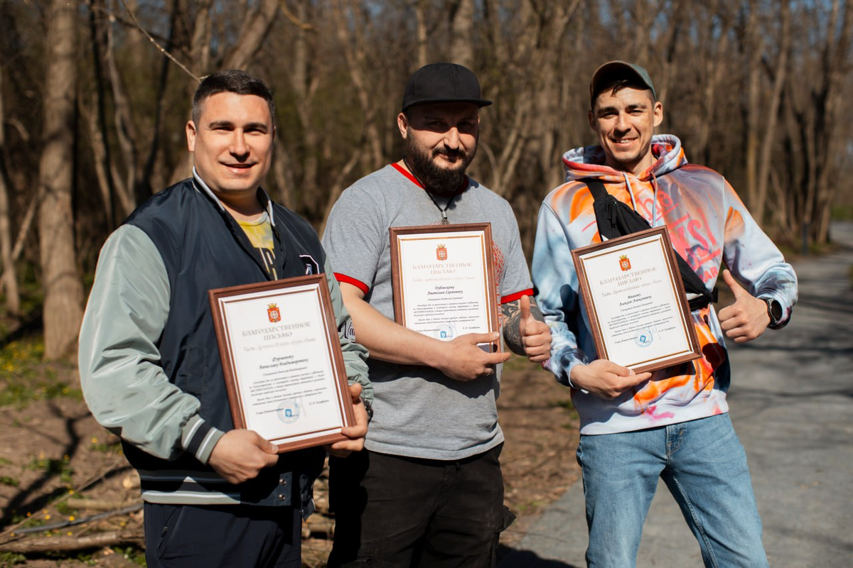 Среди награжденных – В.В. Фурманов, А.С. Дубовской, А.А. Иванов (слева направо). / ФОТО Анастасии Фурман