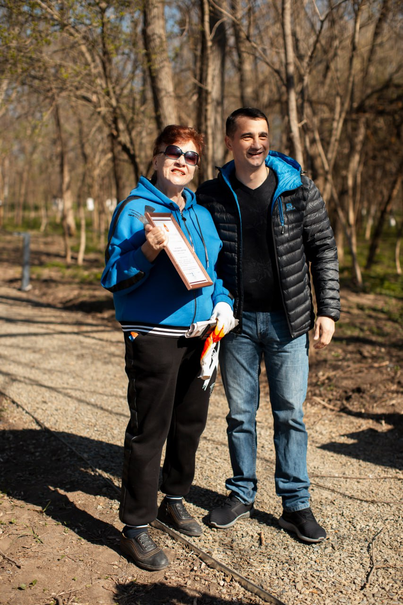 Е.Н. Камфарин и Г.Н. Бандурина. / ФОТО Анастасии Фурман