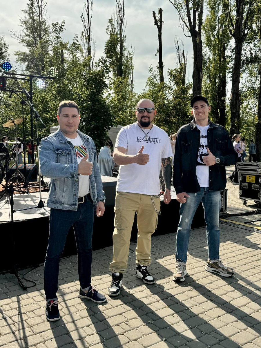 В.В. Фурманов, А.С. Дубовской, А.А. Иванов. / ФОТО Анастасии Фурман