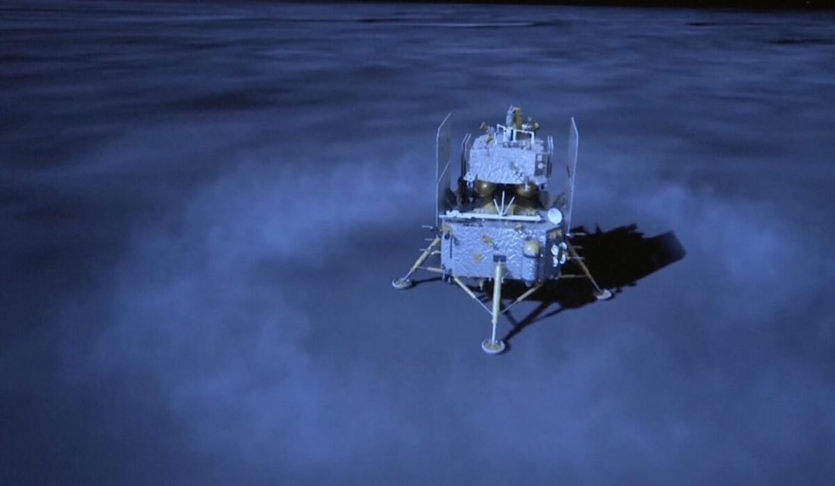    Посадочный модуль «Чанъэ-6» сел на Луну и готов собирать грунт. Источник изображения: habr.com