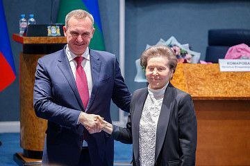    Алла Бочко: благодарна Наталье Комаровой за Команду Югры