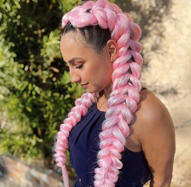 Wholesale Hair Extension High Quality Braiding Hair Raw Material Ombre Jumbo Bra
