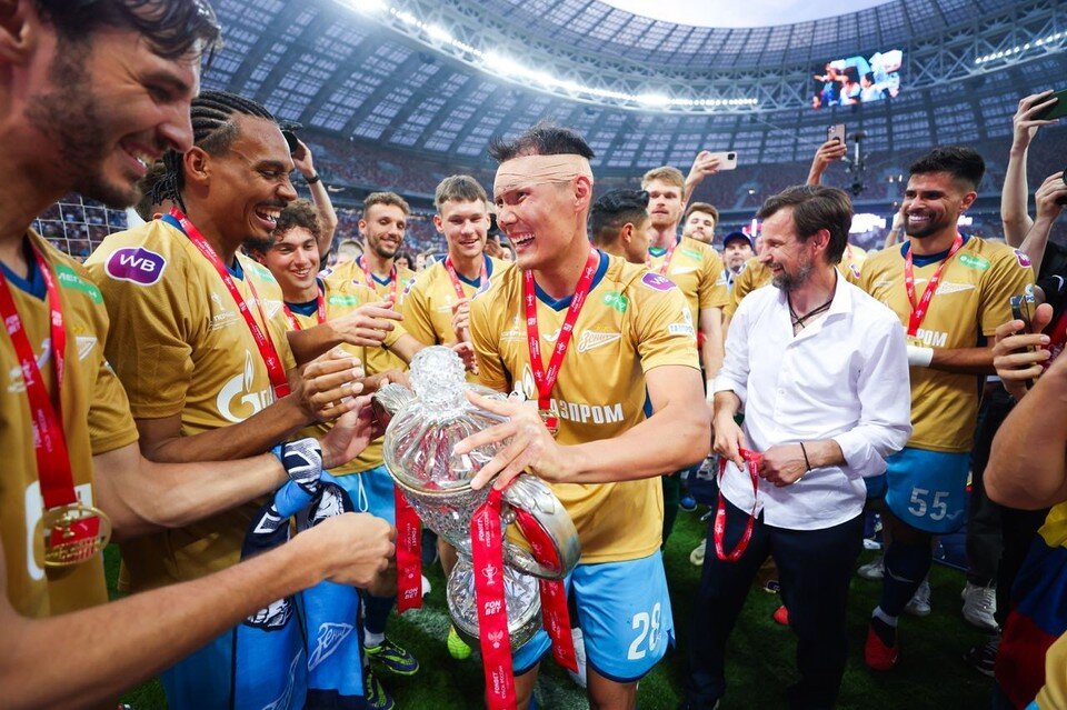    Как "Зенит" взял третий трофей за сезон. ФК "Зенит"