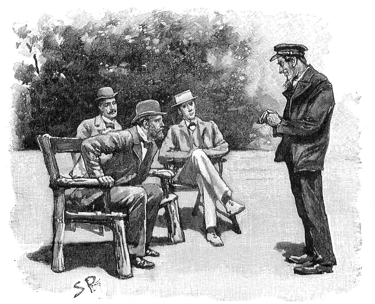 Иллюстрация Сидни Паджета