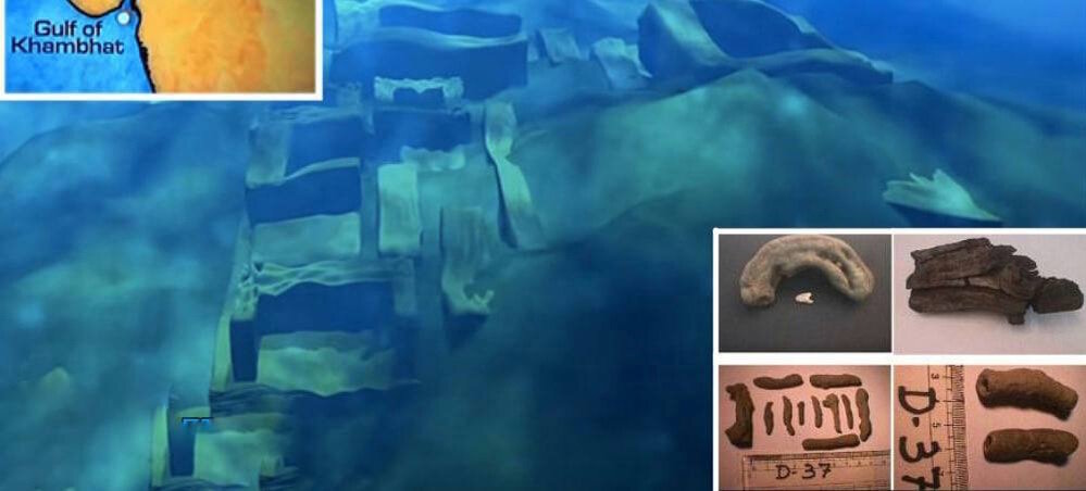 Руины на дне Камбейского залива.
Источник фото: https://sun6-21.userapi.com/impg/dPLA_0m4qIjg9n0vZ8ykR9WlTVwoB8HBr2CG5Q/x53_-70lst0.jpg?size=1000x500&quality=95&sign=4a0a2129364bdd505373a4f1c9ffdfb7&c_uniq_tag=G3RWr5I9WNA7ej4ydNB4_RcFCgmFPcdd85g0vo7kZQo&type=album