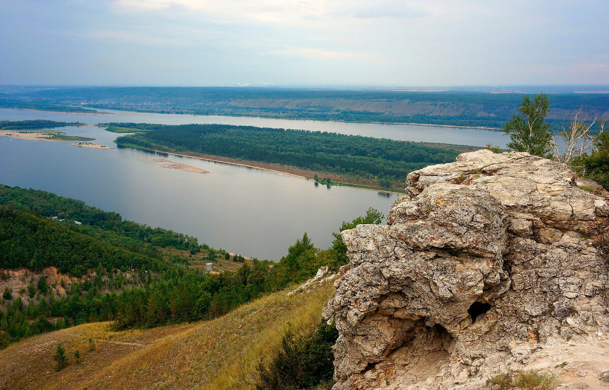 Вид с горы Стрельная. Жигулевский заповедник. Фото: ShinePhantom / Wikimedia