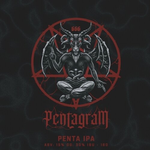  Сегодня попробуем "адский" IPA от пивоварни Plague Brew - "адский" он не только из-за объявленных крепости и горечи, но и из-за названия и соответствующей этикетки.