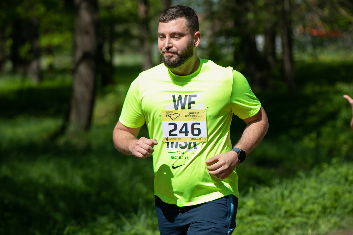 На весеннем Кроссе в Петергофе 2021