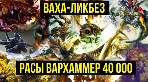 Расы Warhammer 40000. Ваха-ликбез. Ork-FM @Gexodrom