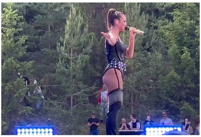    Скриншот выступления