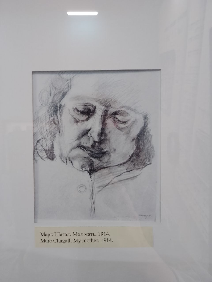 Марк Шагал. Моя мать. 1914 