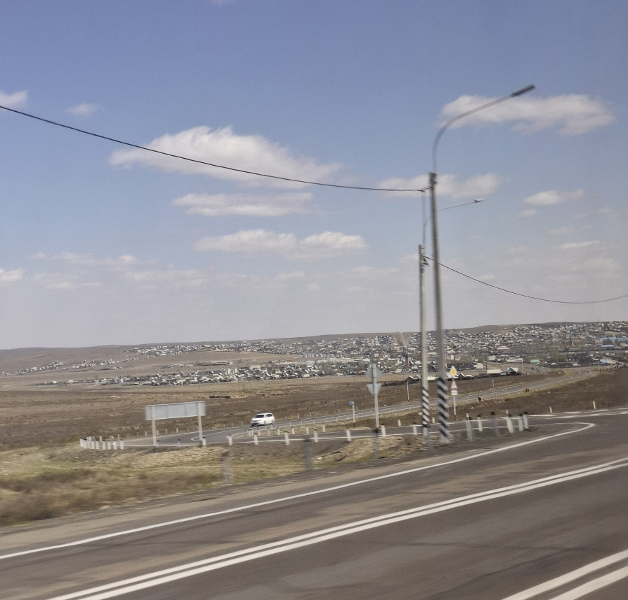 От Читы до Краснокаменска по трассе 554 км. 