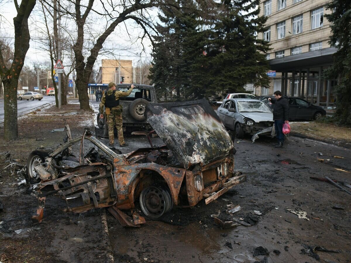 ВСУ выпустили восемь снарядов натовского калибра по Донецку и Горловке |  РИА Новости | Дзен