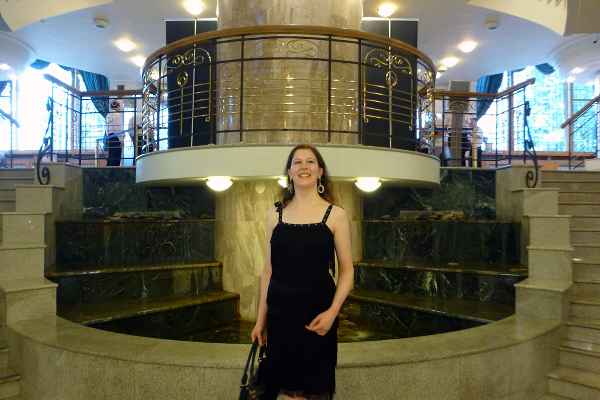 Фото из моего архива. Платье by Moschino