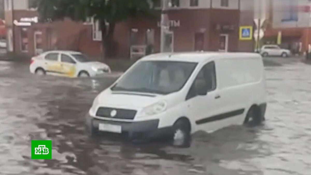 Власти Калининграда назвали причиной потопа после грозы мусор в водостоках  | НТВ: лучшее | Дзен