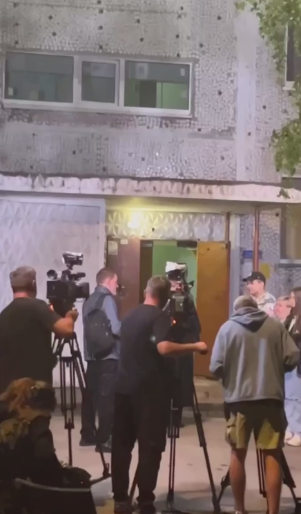 Максим Левин на съемках