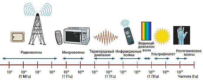 Схема распределения частот