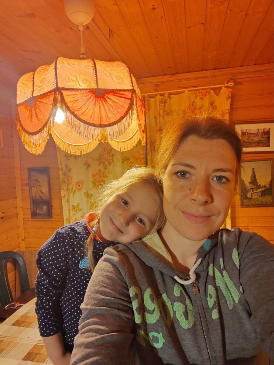 Анна и ее дочь Даша