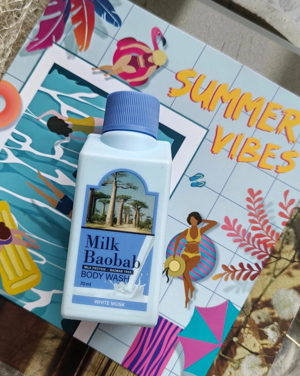 Гель для душа "Milk Baobab" 