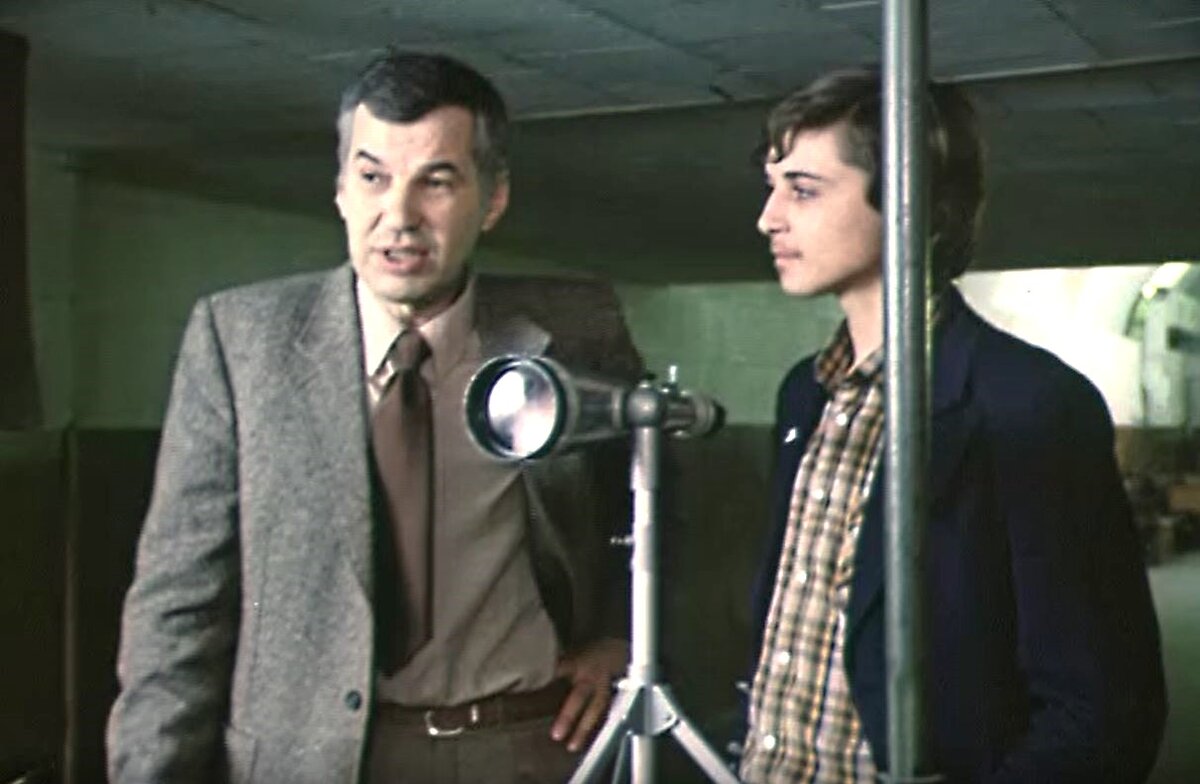 Г.Бурков и А.Лазарев-мл. в фильме "Профессия - следователь" (1982)