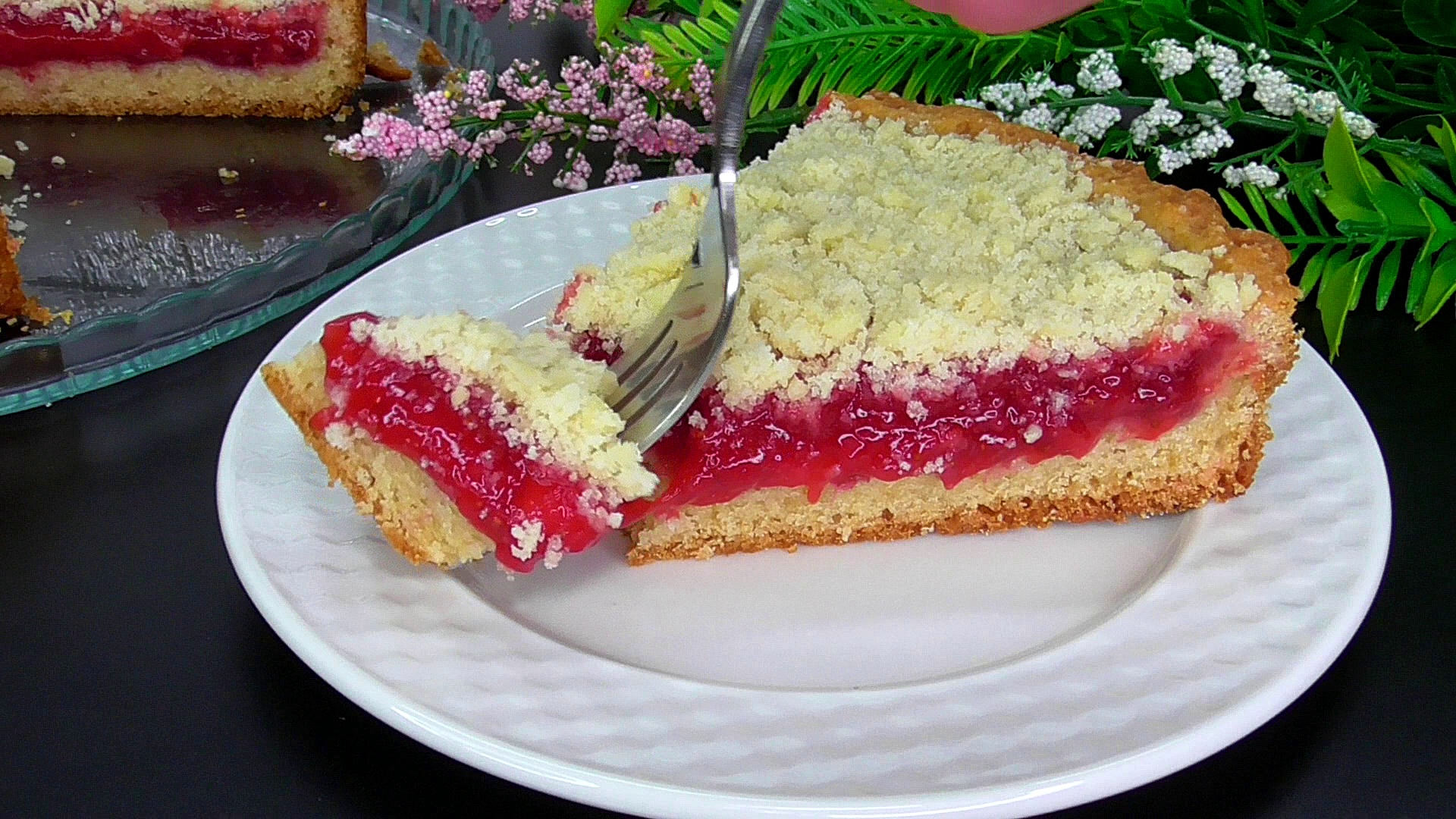 Клубничный пирог, покоривший весь мир! Два несложных рецепта самых вкусных  клубничных пирогов! Век живи, век учись