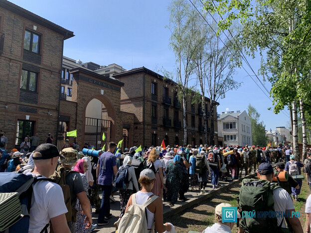    В Кирове начался Великорецкий крестный ход. Фото
