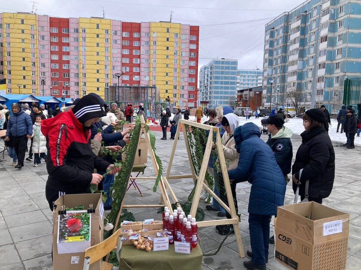 Дружным соседям и холод не помеха! | Новый Уренгой|Администрация города |  Дзен