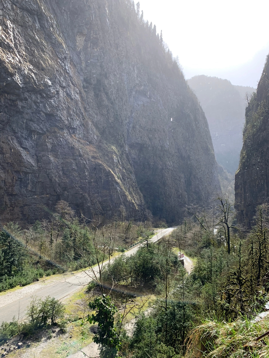 Юпшарский каньон, фото моё