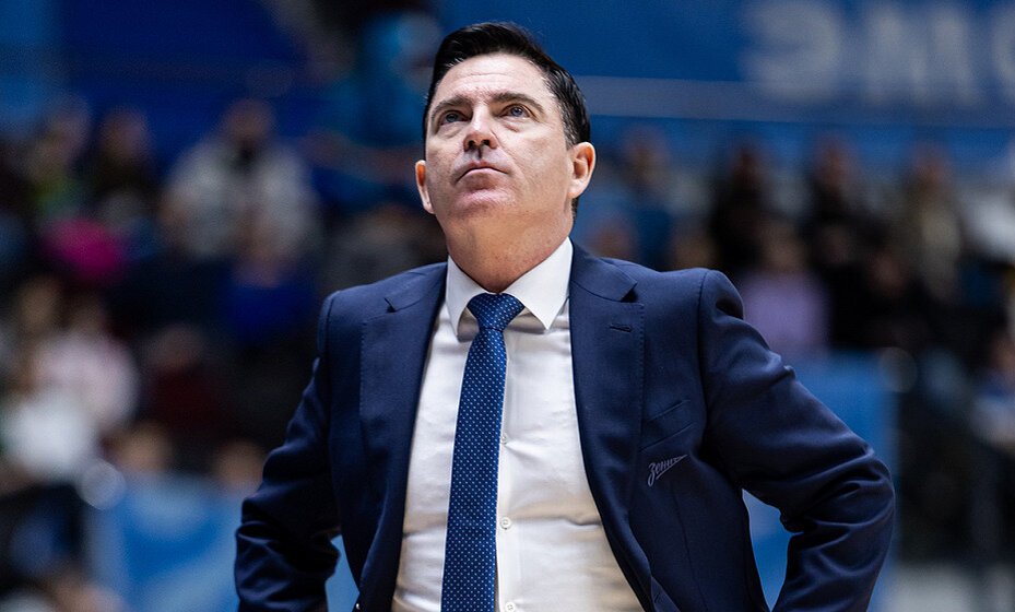    Тренер «Зенита» Паскуаль может уйти в «Барселону». Фото: БК «Зенит»