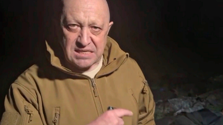 Скриншот видео Евгения Пригожина. 