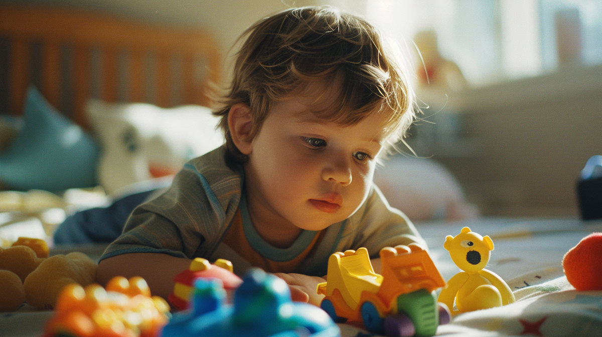 Дети с РАС играют с ограниченным списком игрушек