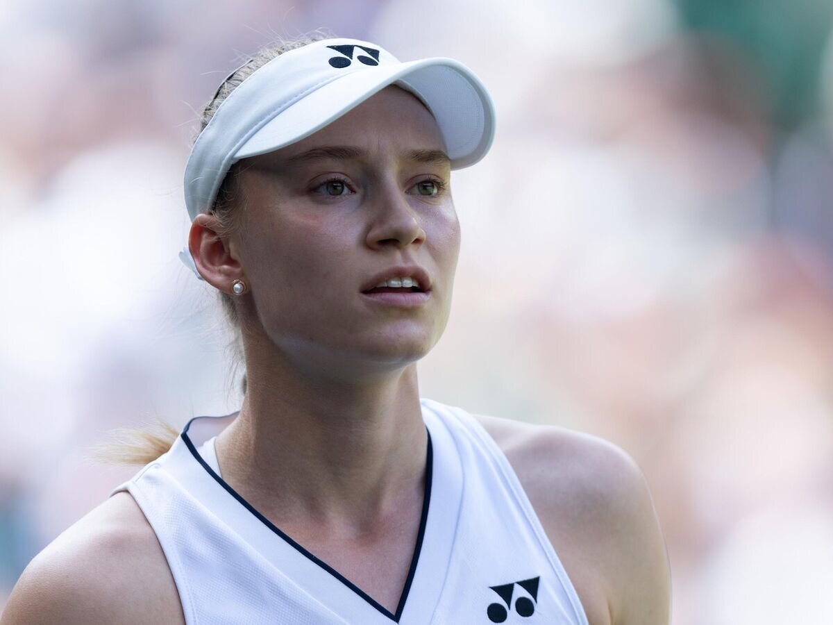    Казахстанская теннисистка Елена Рыбакина© Фото : Пресс-служба Уимблдона