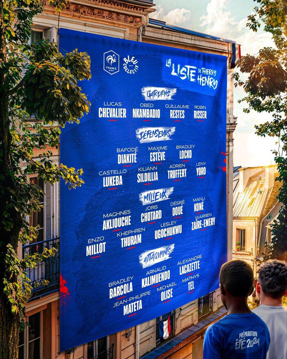    Страница сборной Франции в X