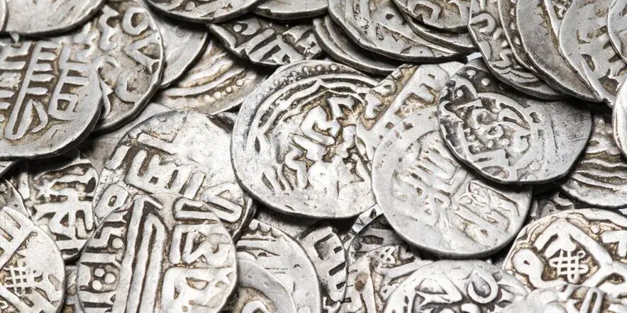 На территории Волгоградской области находят золотоордынские дирхемы