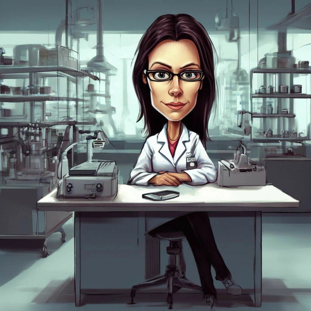 Так Шедеврум видит врача. Хоть я не врач, а химик, в лаборатории выглядела точно также)