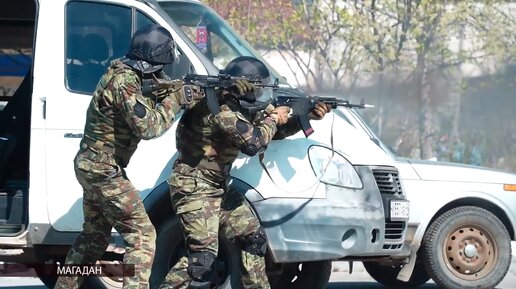 Видео: УФСИН по Магаданской области провело военно-патриотическую игру «Зарница»