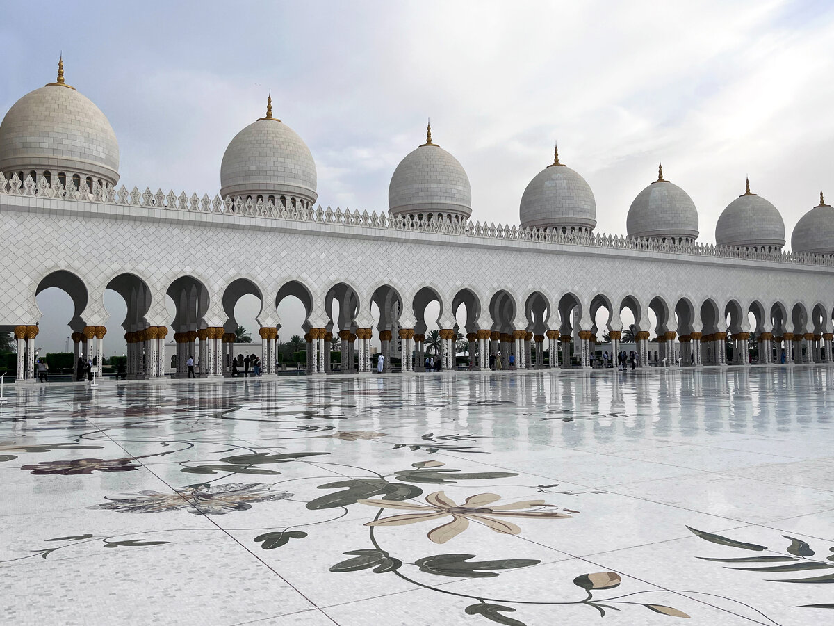 Мечеть шейха Зайда. Фото автора