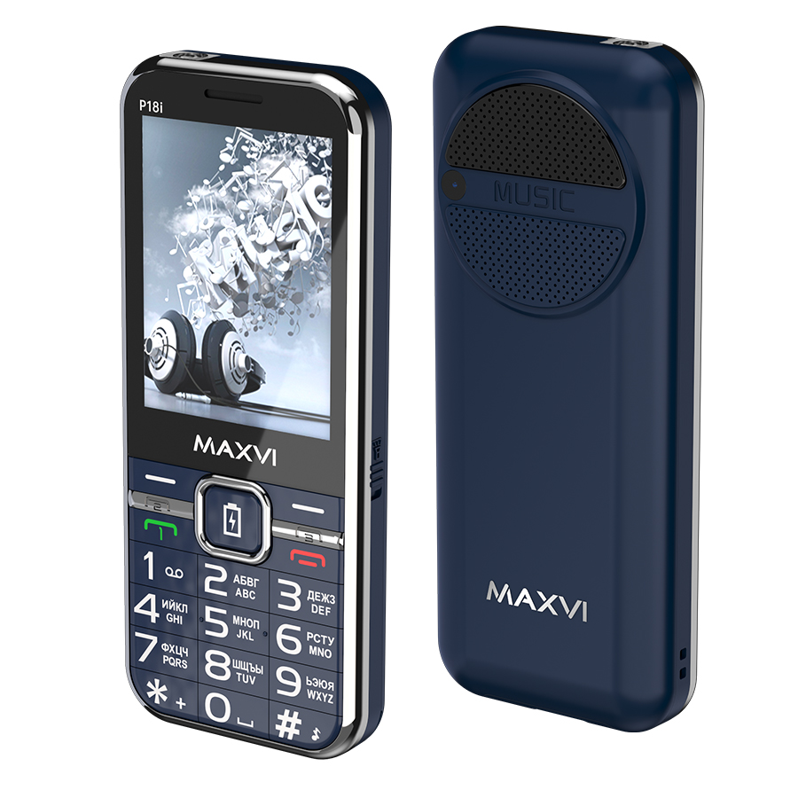 Maxvi выпустила новый кнопочный телефон Maxvi P18i с тремя SIM-картами и  аккумулятором ёмкостью 3200 мАч | Alfaprojet.ru | Дзен