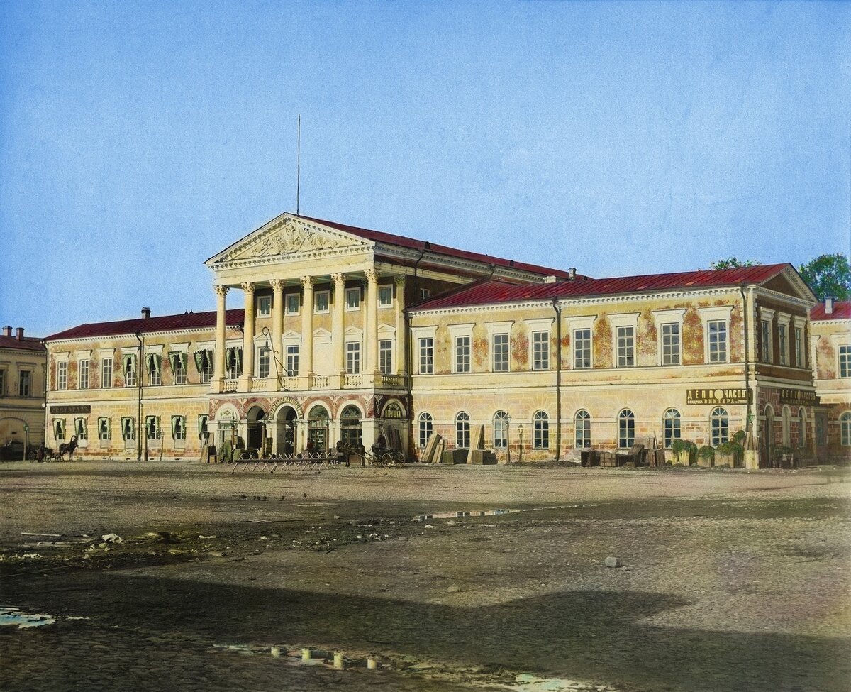 Первый Главный дом Нижегородской ярмарки, который был "сердцем" Гостиного двора