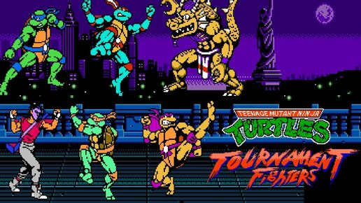 Turtles tournament fighters. Проходим за 15 минут.