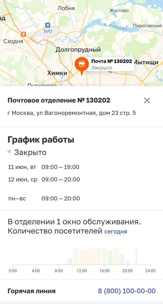 Снимок экрана телефона автора.
