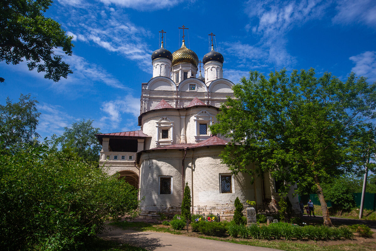 Краснохолмская Ново-Соловецкая Марчуговская пустынь. Троицкая церковь. Село Фаустово, городской округ Воскресенск. Московская область. Фото автора статьи 