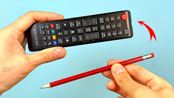 Возьмите обычный карандаш и почините все пульты дистанционного управления в вашем доме! 👍👍👍👌👌👌😃😃😃